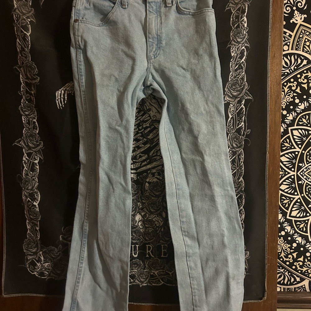 Wrangler Women's Light Blue Straight Leg Jeans